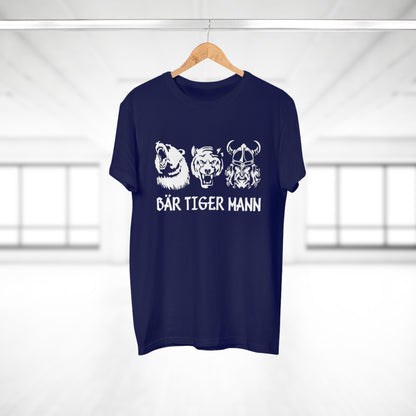 T-shirt Bär Tiger Mann - Bärtiger Mann (bis 5XL)
