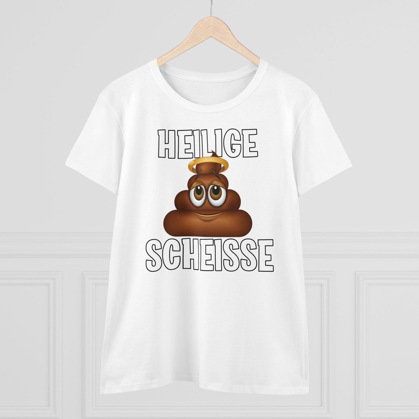 Damen T-Shirt Heilige Scheisse