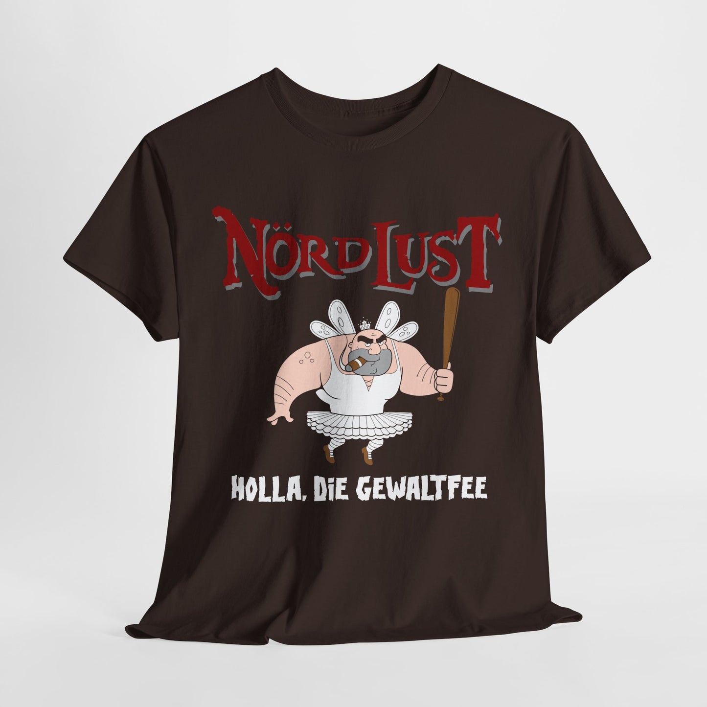 T-Shirt (bis 5XL) NördLust Holla die Gewaltfee