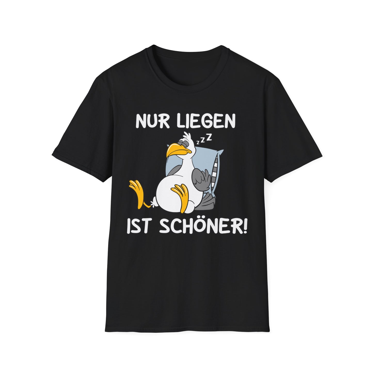 T-Shirt Nur liegen ist schöner