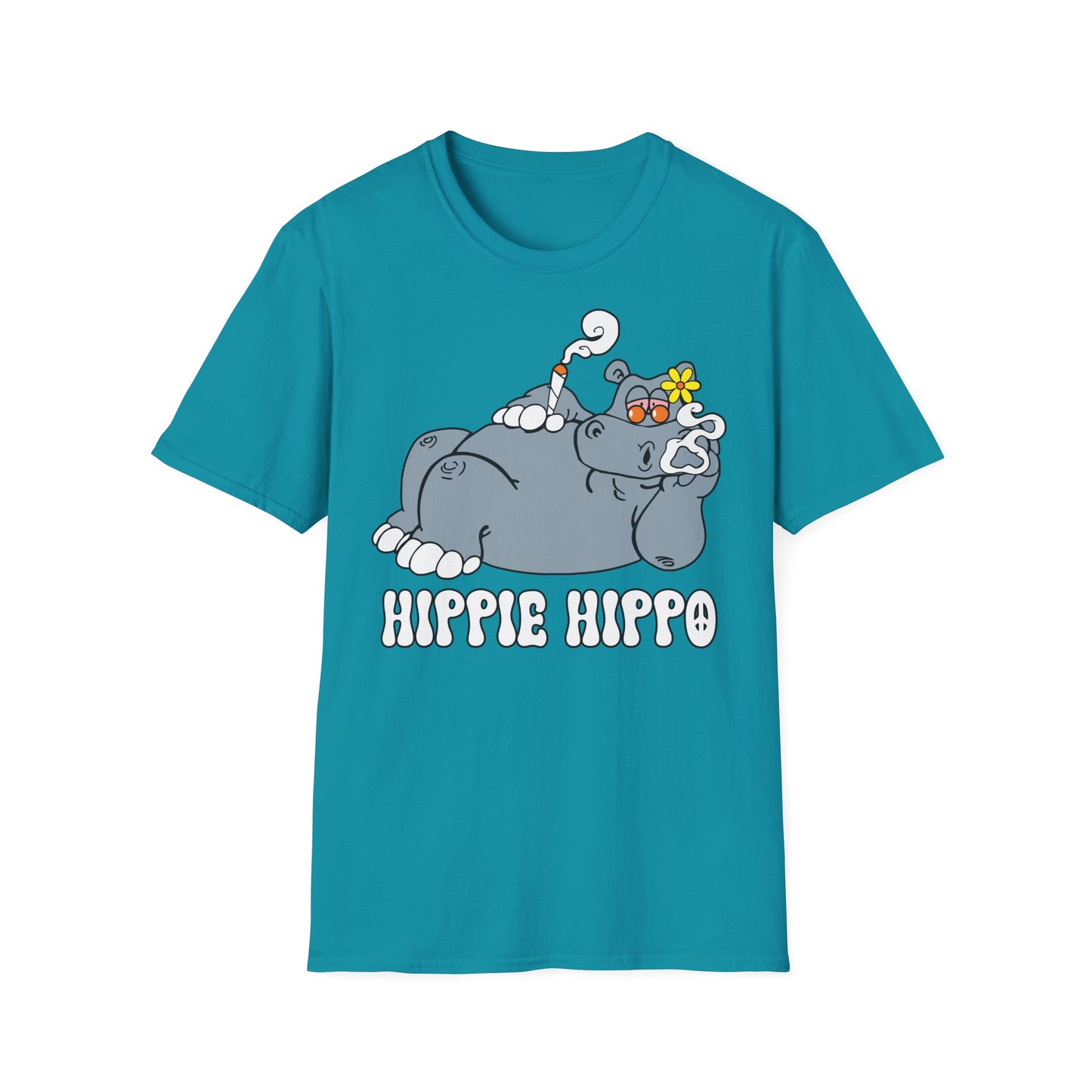 T-Shirt Hippie Hippo