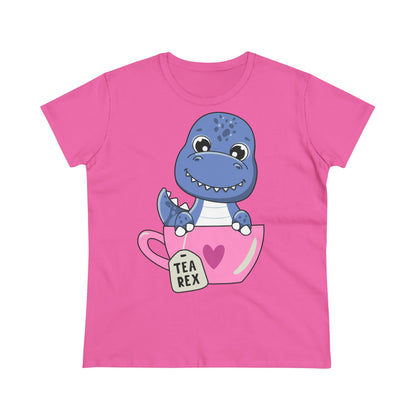 Damen T-Shirt Tea Rex