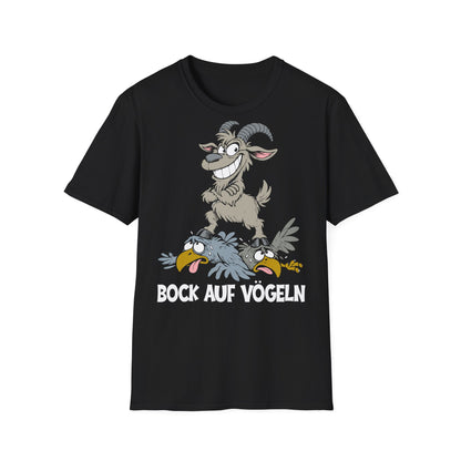 T-Shirt (bis 5XL) Bock auf Vögeln neu