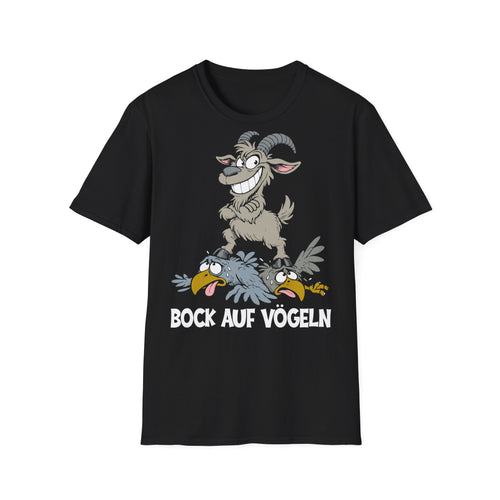 T-Shirt (bis 5XL) Bock auf Vögeln neu