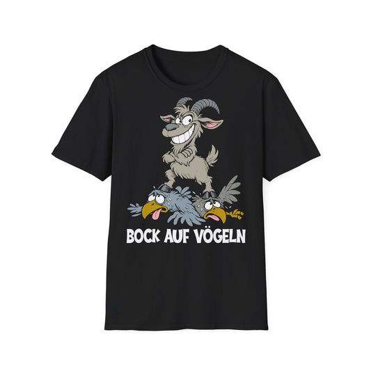 T-Shirt (bis 5XL) Bock auf Vögeln neu