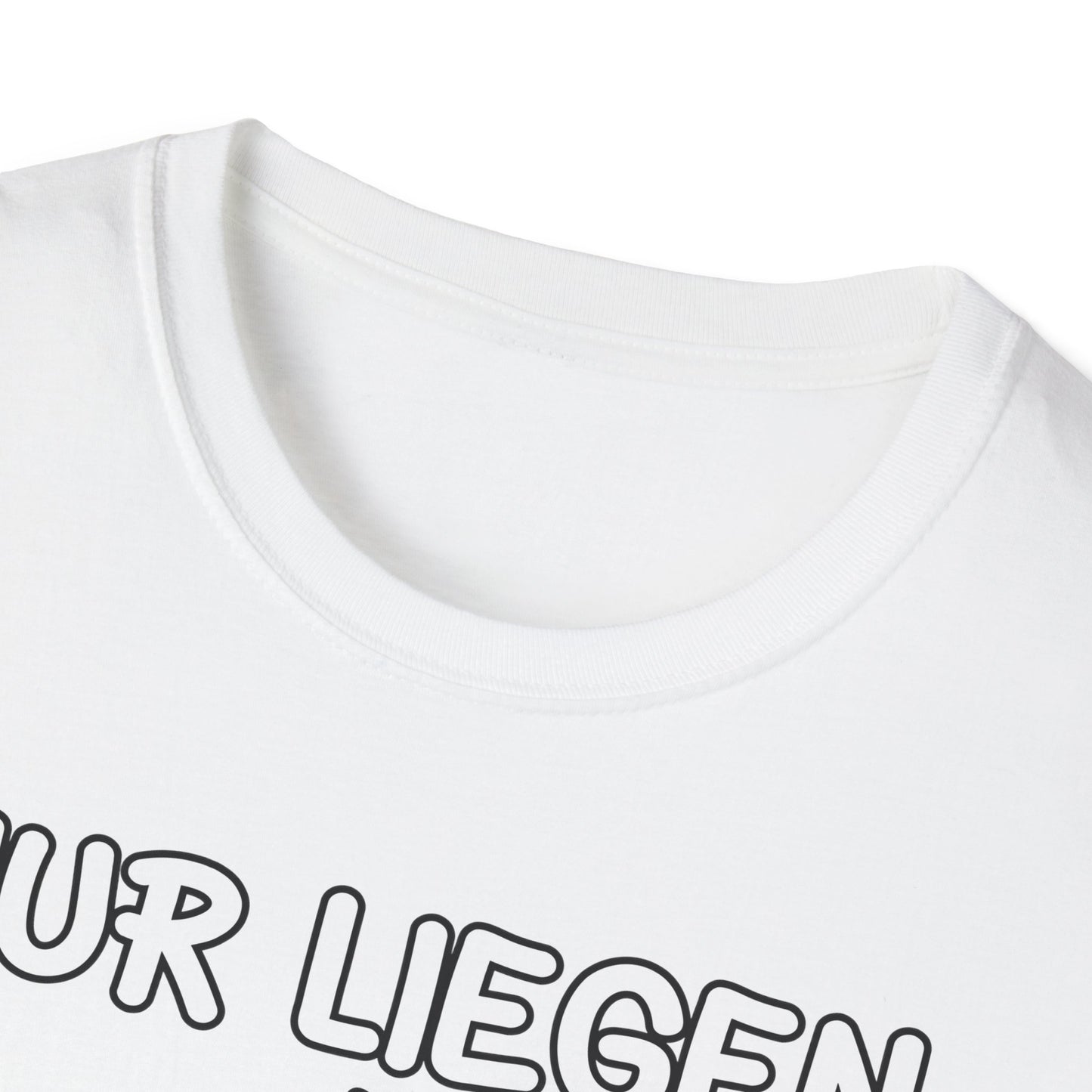 T-Shirt Nur liegen ist schöner