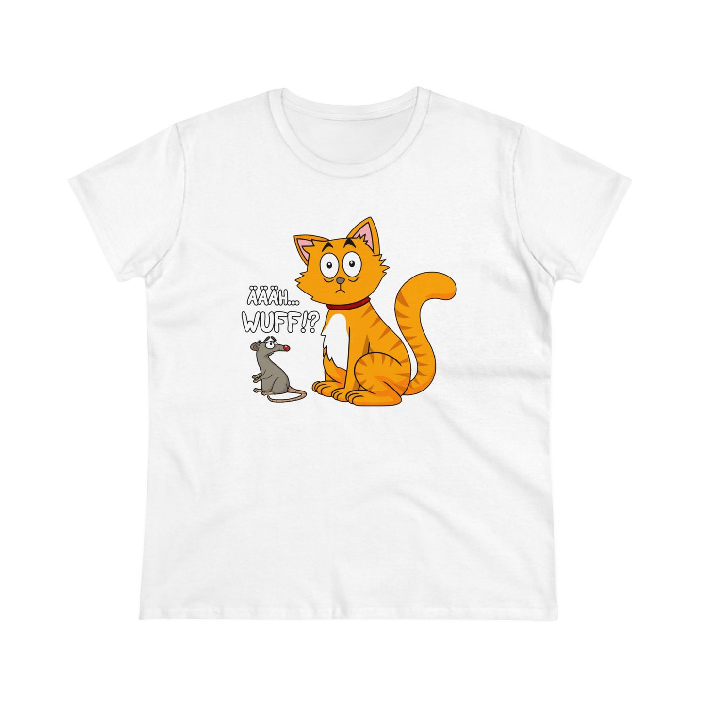 Damen T-Shirt Ääh Wuff