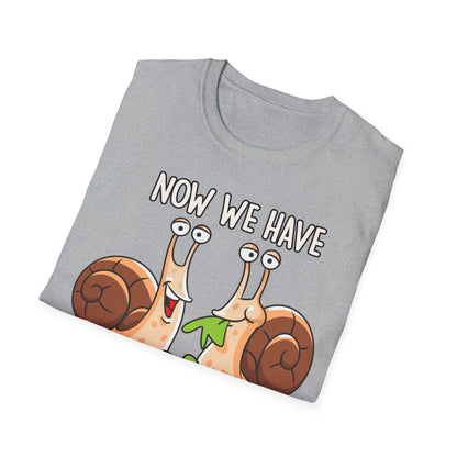 T-Shirt Now we have the Salad