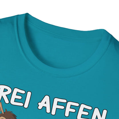 T-Shirt Drei Affen die sich fragend ansehen