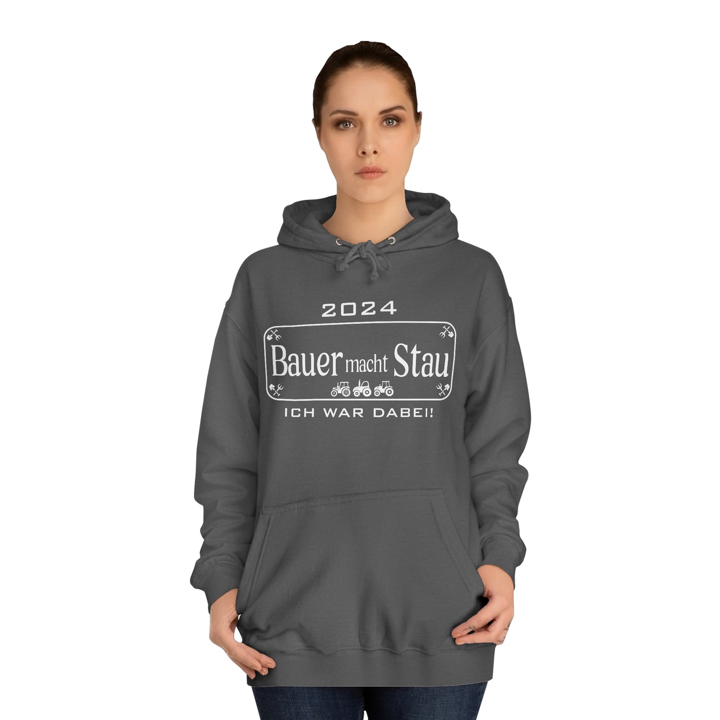 Unisex Hoodie Bauer macht Stau