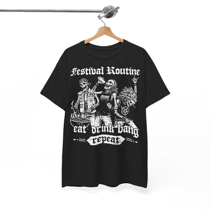 T-Shirt (bis 5XL) Festival Routine