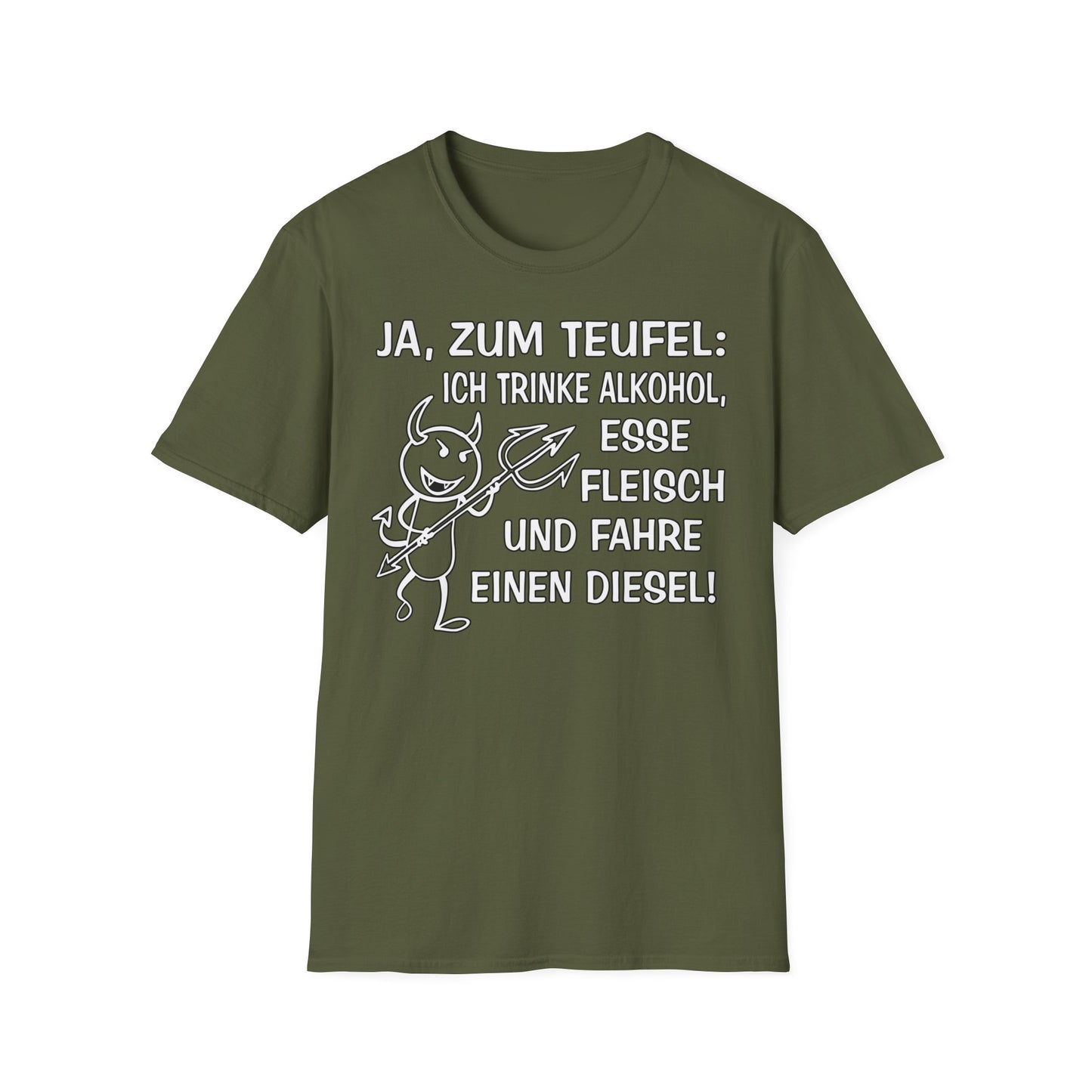 T-Shirt Ja, zum Teufel...Diesel