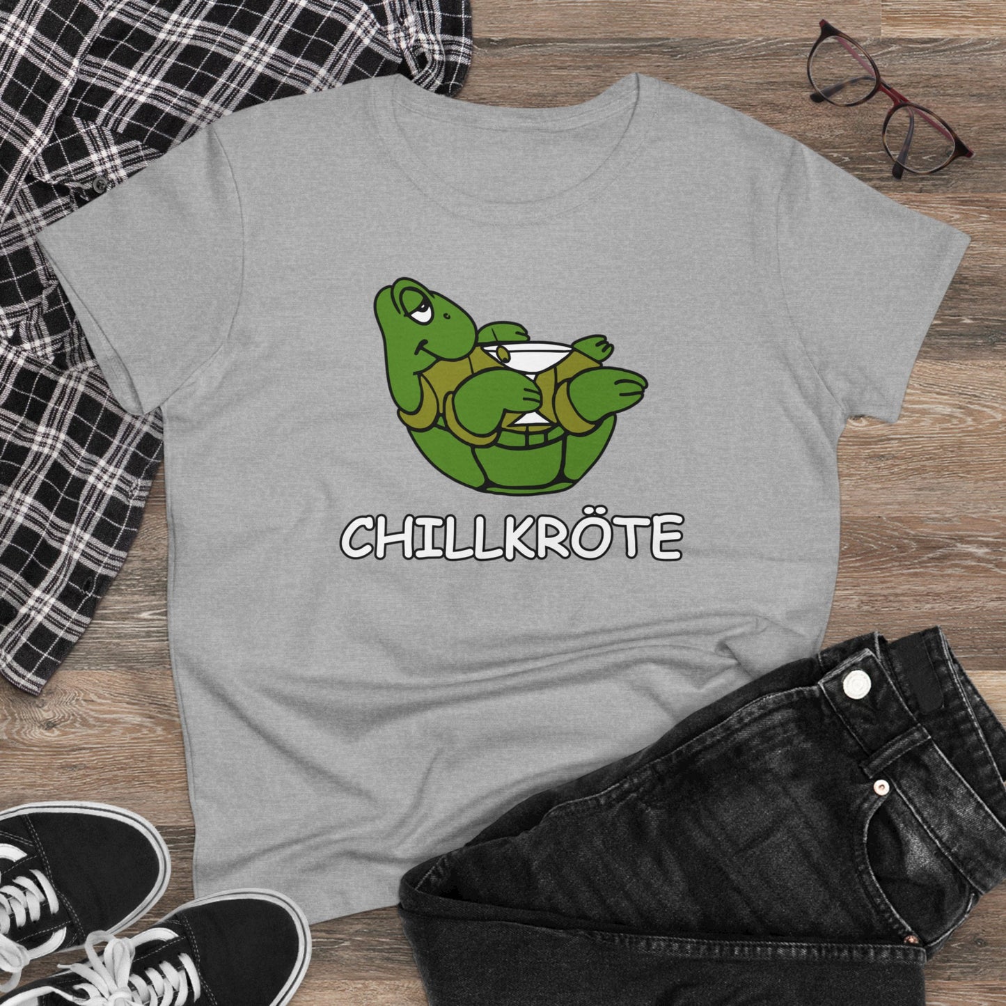 Damen T-Shirt Chillkröte