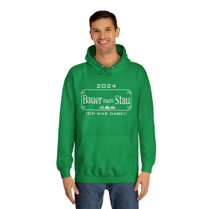 Unisex Hoodie Bauer macht Stau