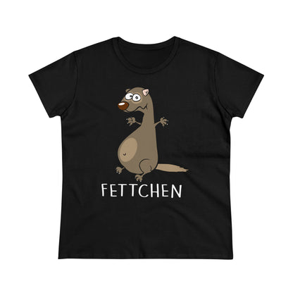 Damen T-Shirt Fettchen