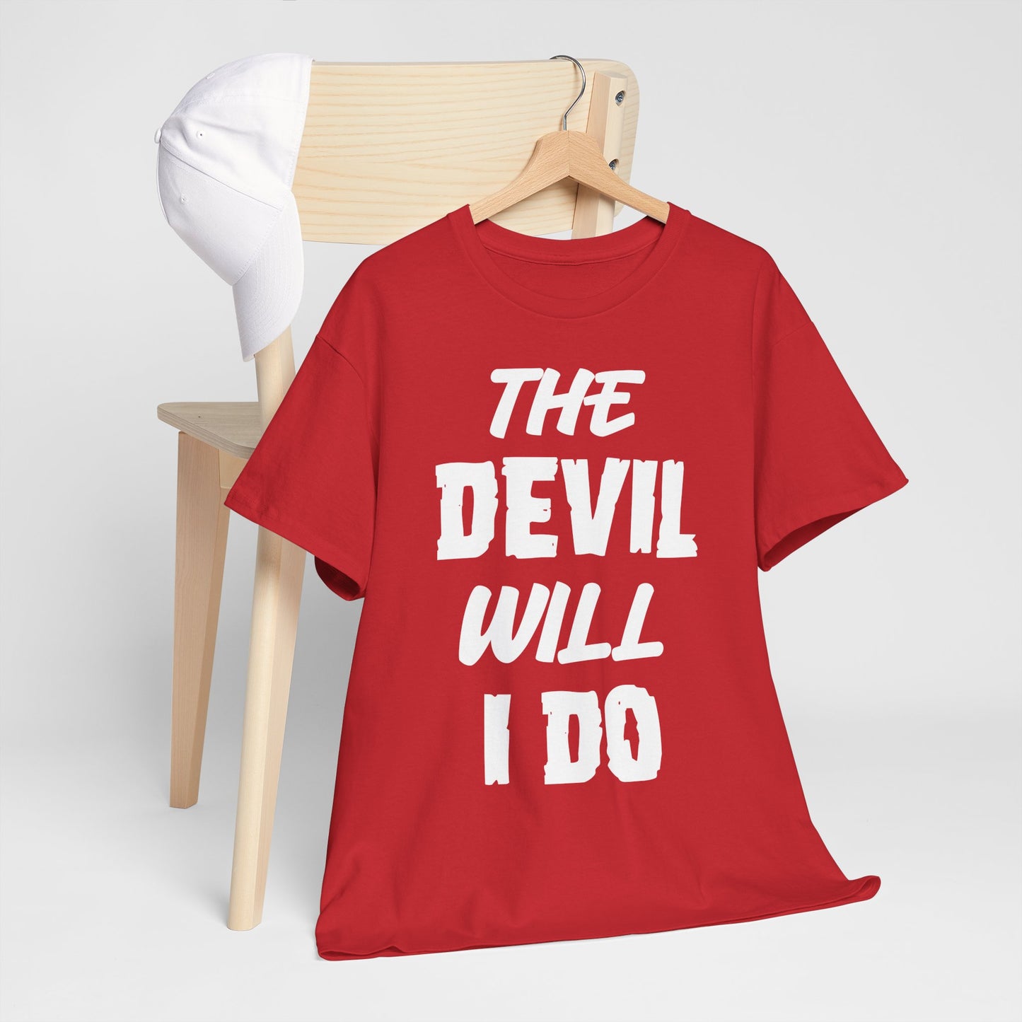 T-Shirt (bis 5XL) The Devil will I do