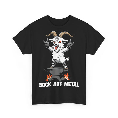 T-Shirt (bis 5XL) Bock auf Metal