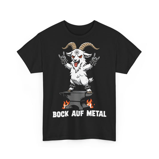 T-Shirt (bis 5XL) Bock auf Metal
