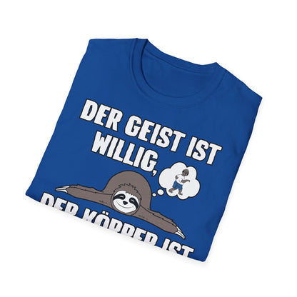 T-Shirt Der Geist ist willig