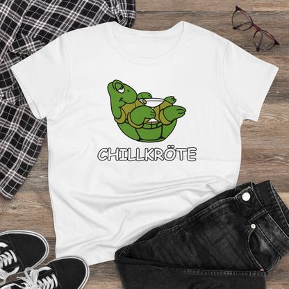 Damen T-Shirt Chillkröte