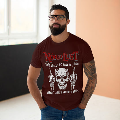 T-Shirt (bis 5XL) NördLust Ich bleib' so wie ich bin