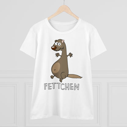 Damen T-Shirt Fettchen