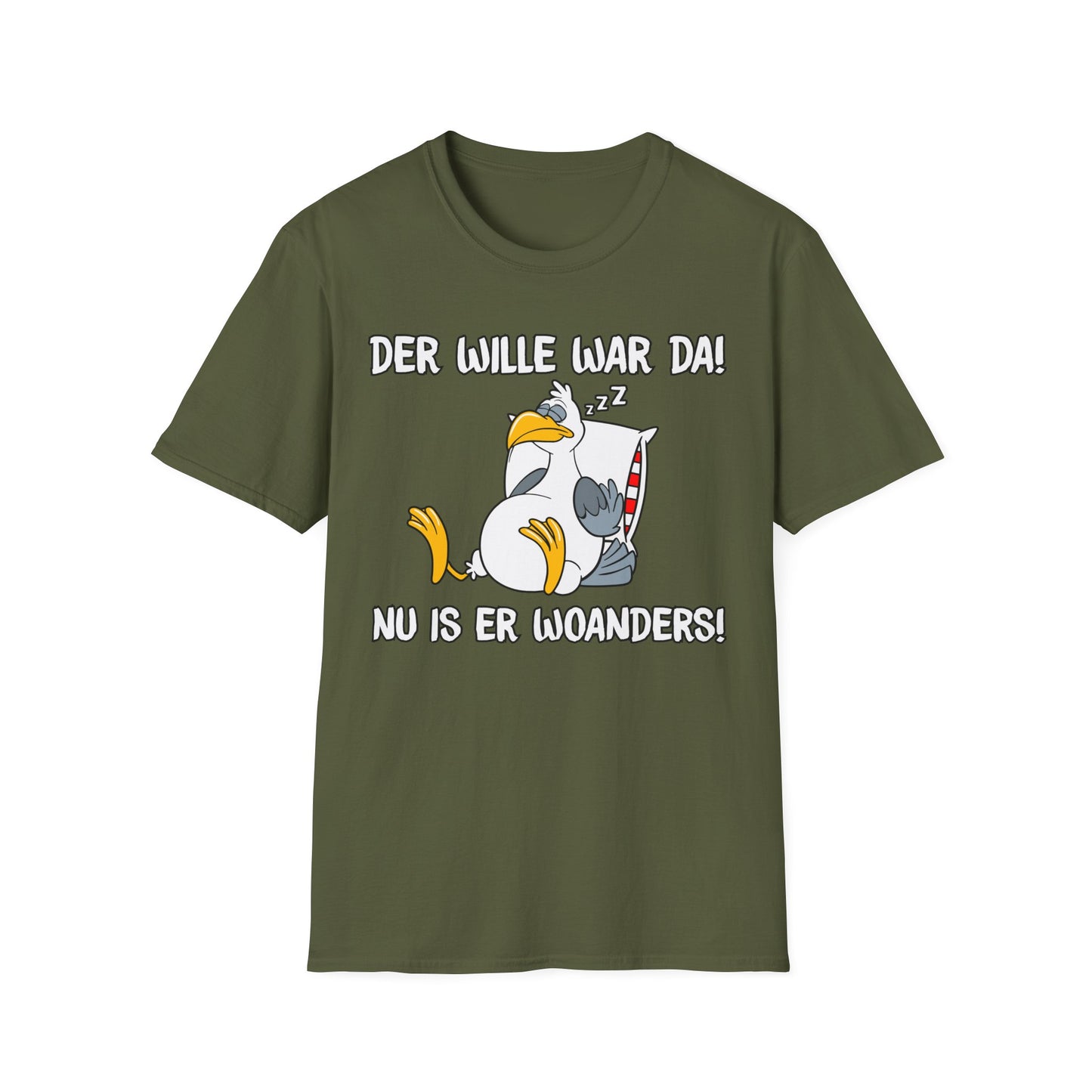 T-Shirt Der Wille war da