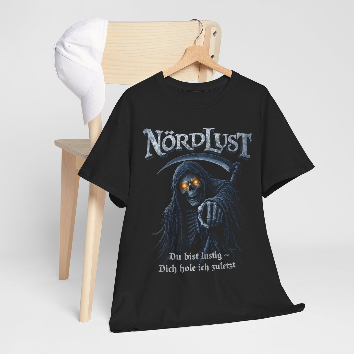 T-Shirt (bis 5XL) NördLust Du bist lustig - Dich hole ich zuletzt