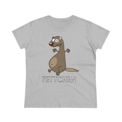 Damen T-Shirt Fettchen