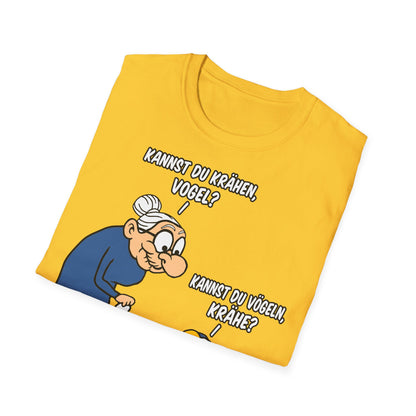 T-Shirt Kannst du krähen, Vogel?