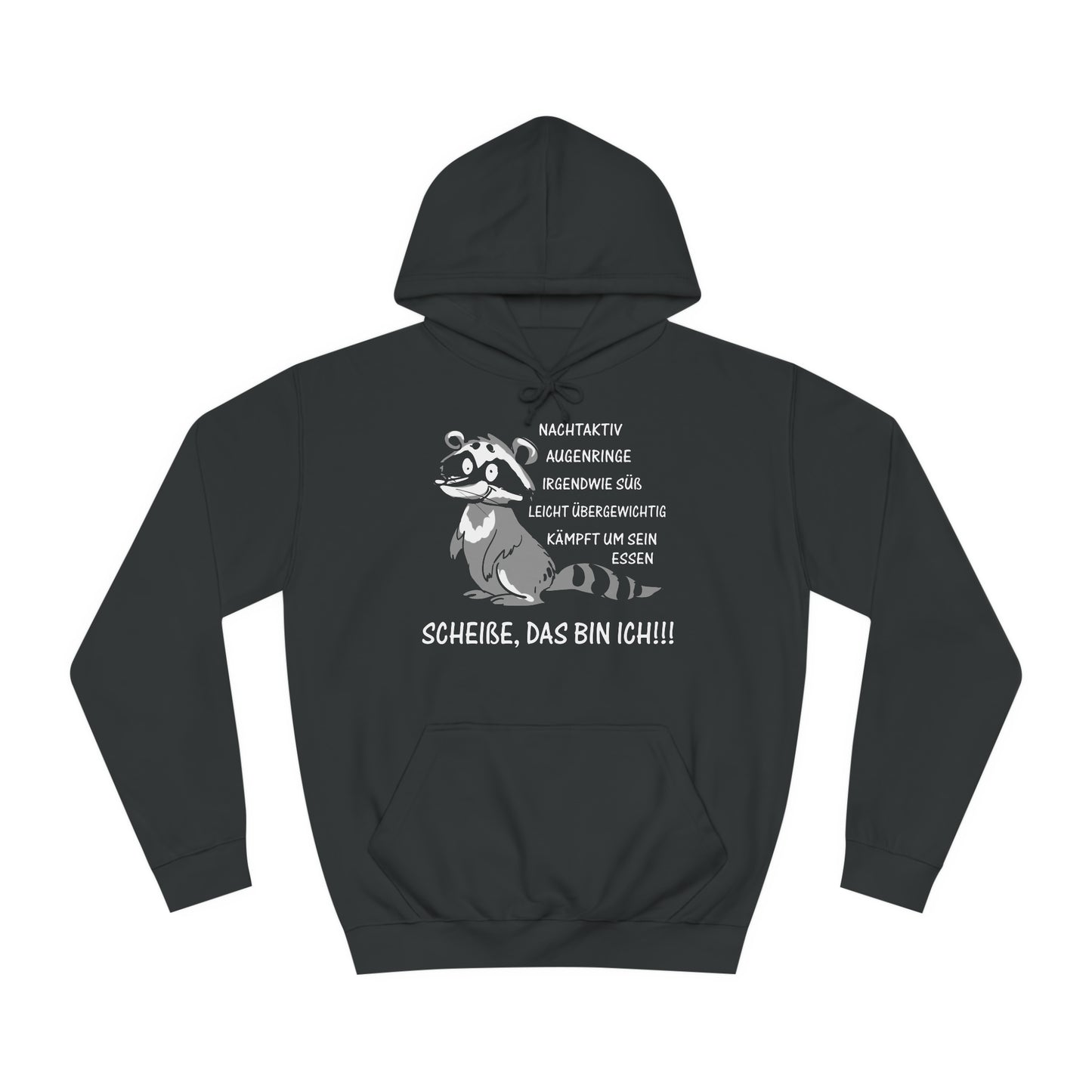 Unisex Hoodie Augenringe niedlich das bin ich