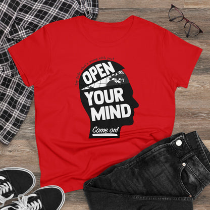 Damen T-Shirt Open your Mind