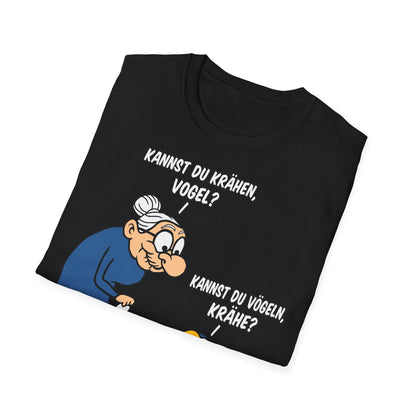 T-Shirt Kannst du krähen, Vogel?