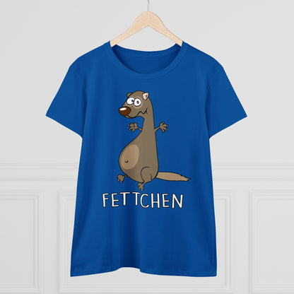 Damen T-Shirt Fettchen