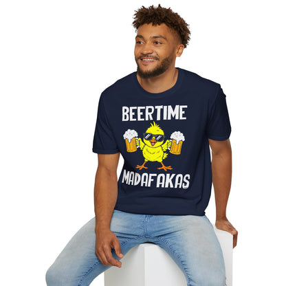 T-Shirt (bis 5XL) Beertime Madafakas