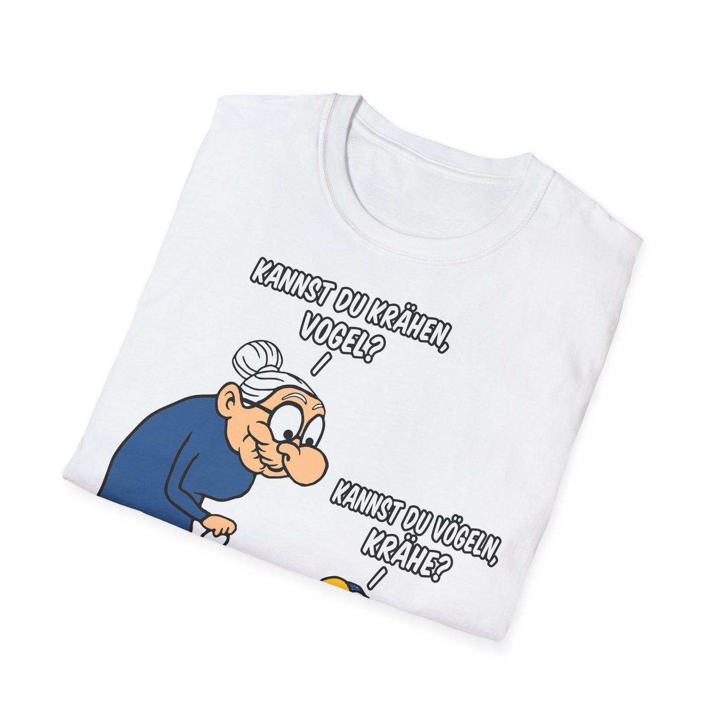 T-Shirt Kannst du krähen, Vogel?