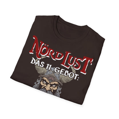 T-Shirt NördLust Das elfte Gebot: Geh' mir nicht auf den Sack