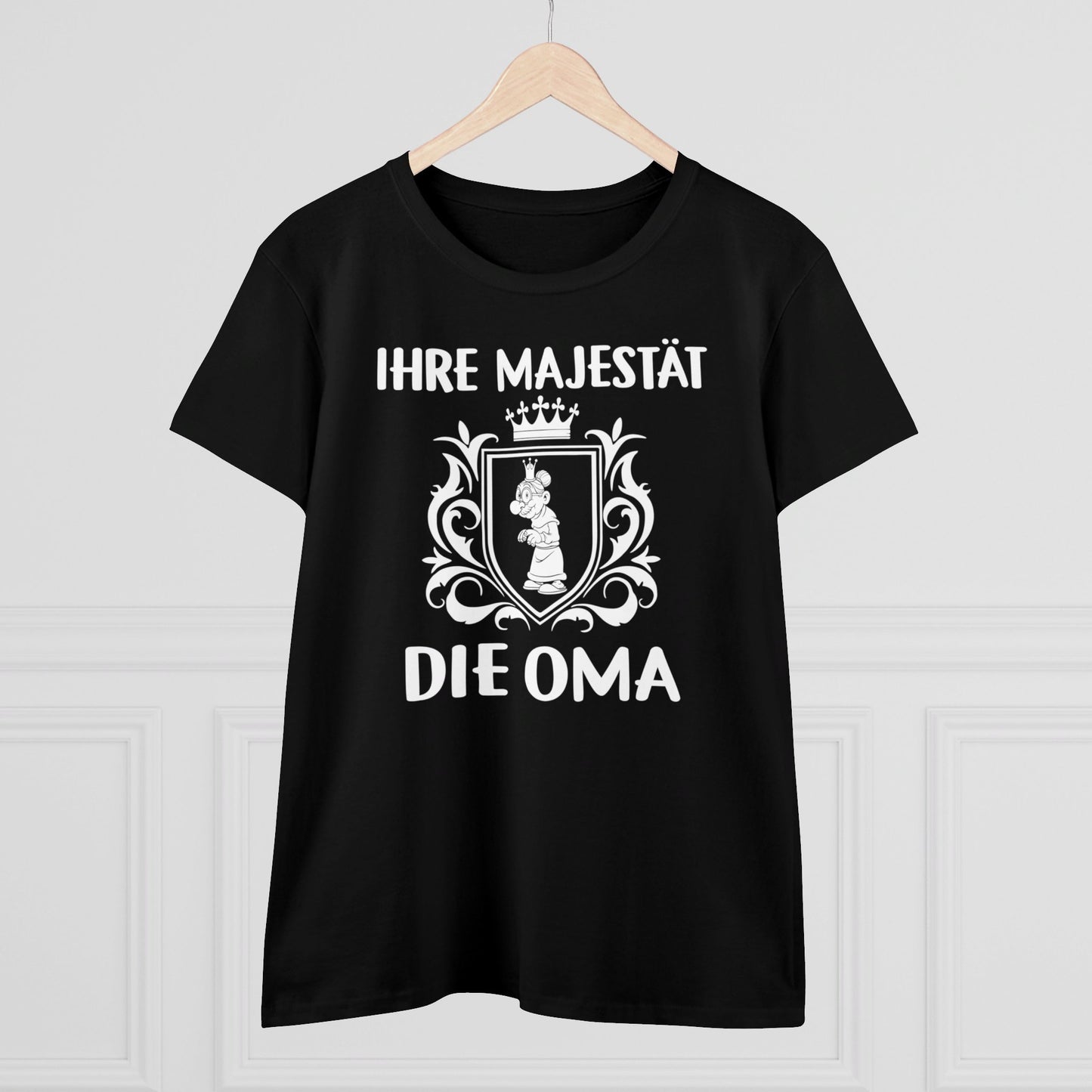 Damen T-Shirt Ihre Majestät die Oma