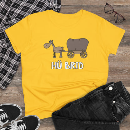Damen T-Shirt Hü Brid