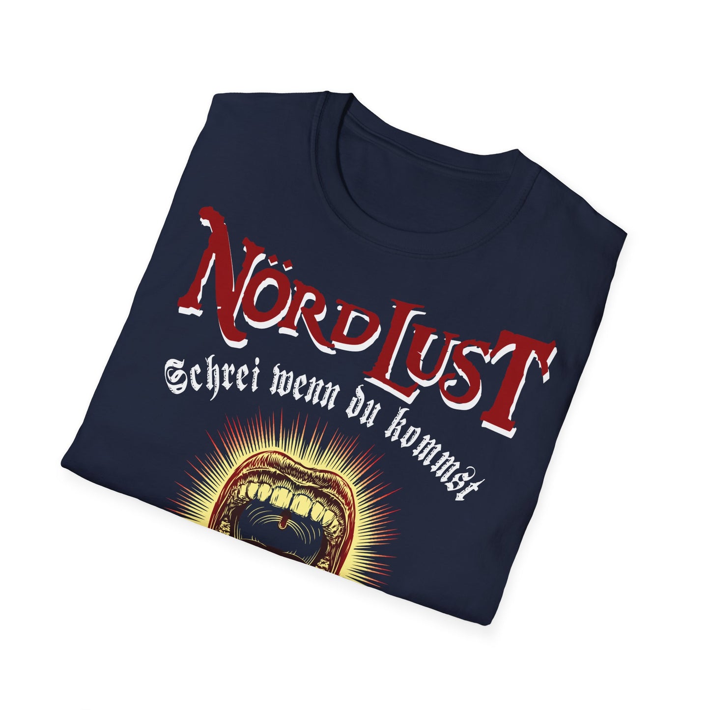 T-Shirt NördLust Schrei wenn du kommst die Klingel ist kaputt