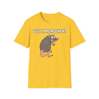 T-Shirt Igitt, Menschen