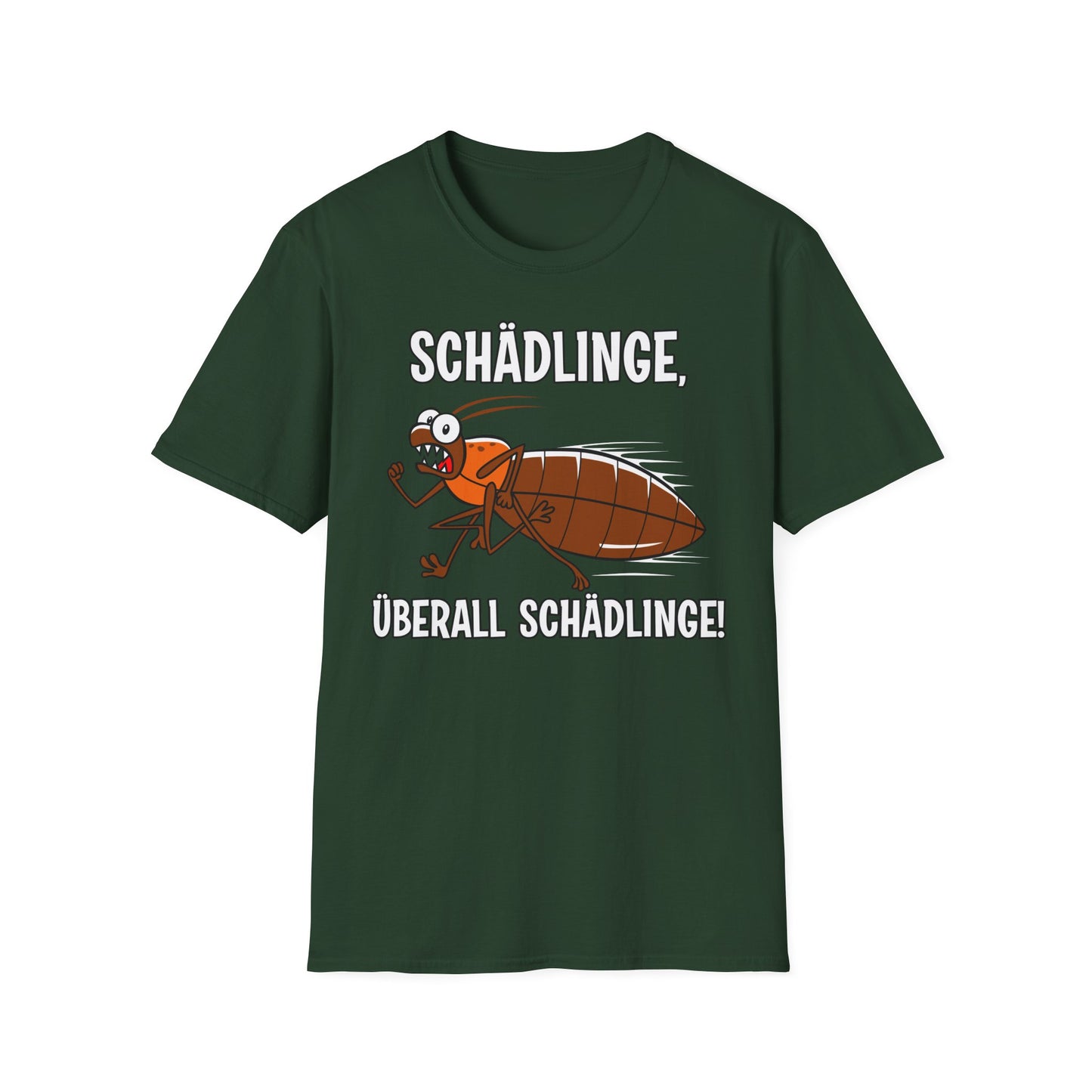 T-Shirt Schädlinge, überall Schädlinge