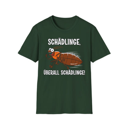 T-Shirt Schädlinge, überall Schädlinge