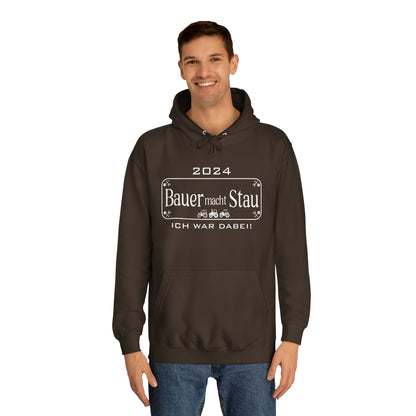 Unisex Hoodie Bauer macht Stau