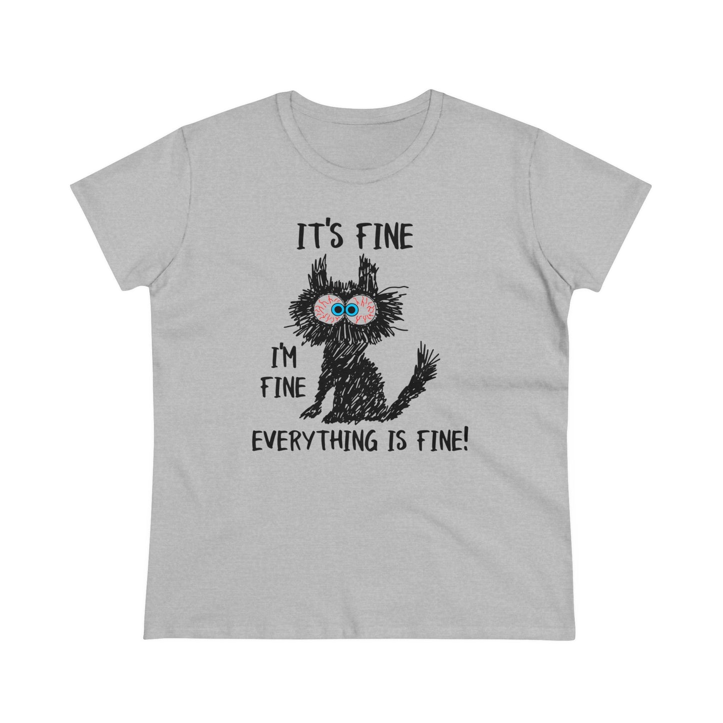Damen T-Shirt I'm fine