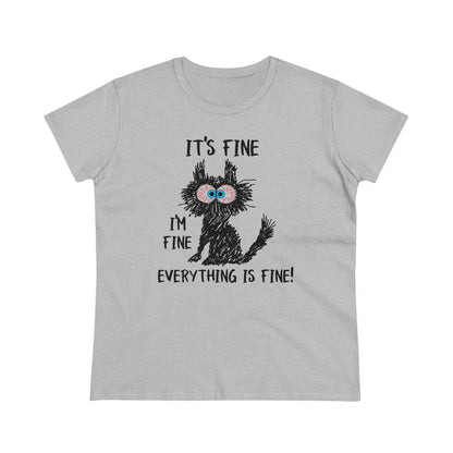 Damen T-Shirt I'm fine