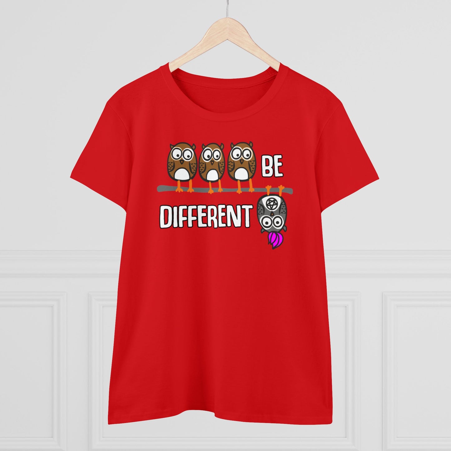 Damen T-Shirt Be Different
