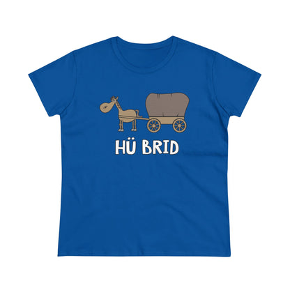 Damen T-Shirt Hü Brid