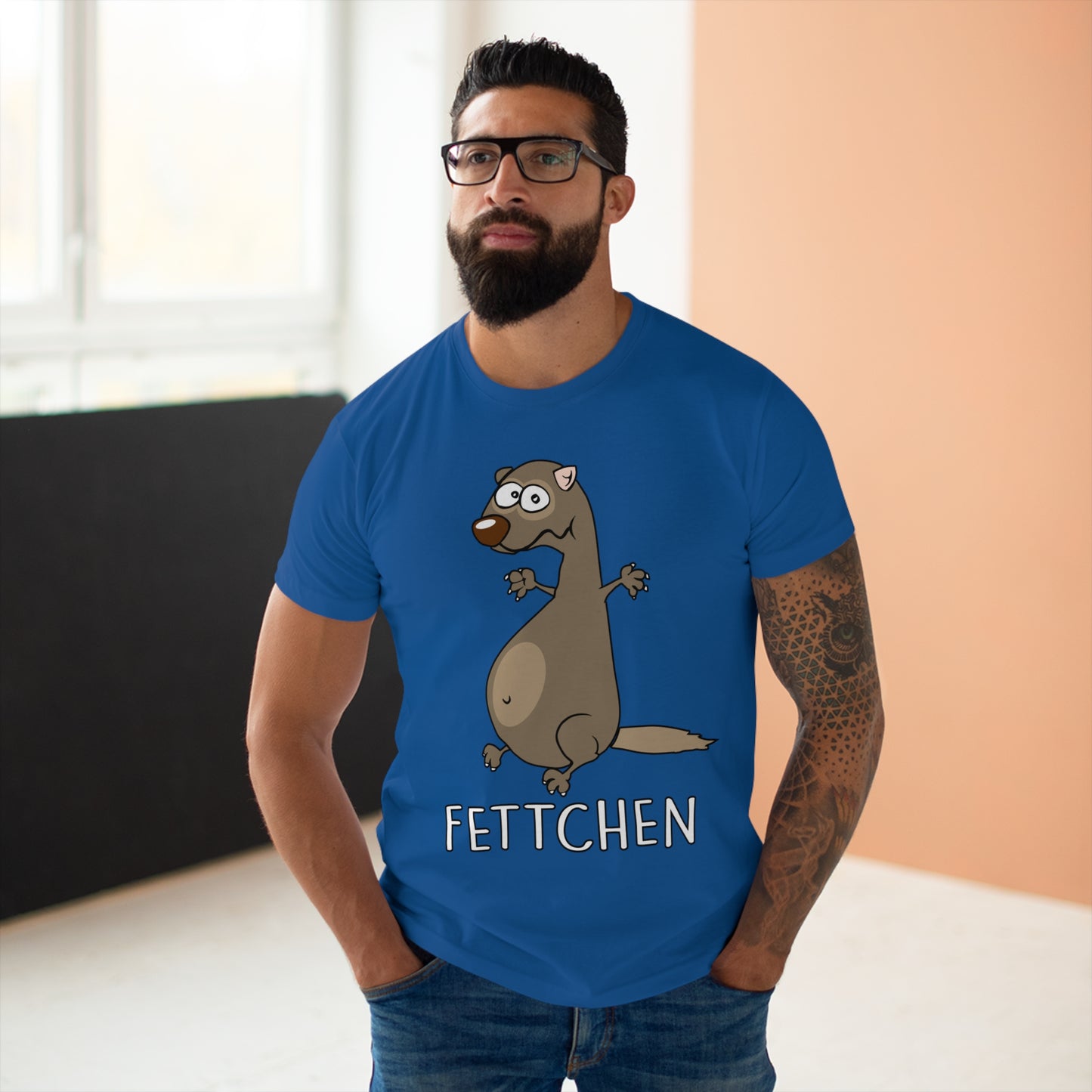 T-shirt Fettchen (bis 5XL)