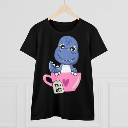 Damen T-Shirt Tea Rex